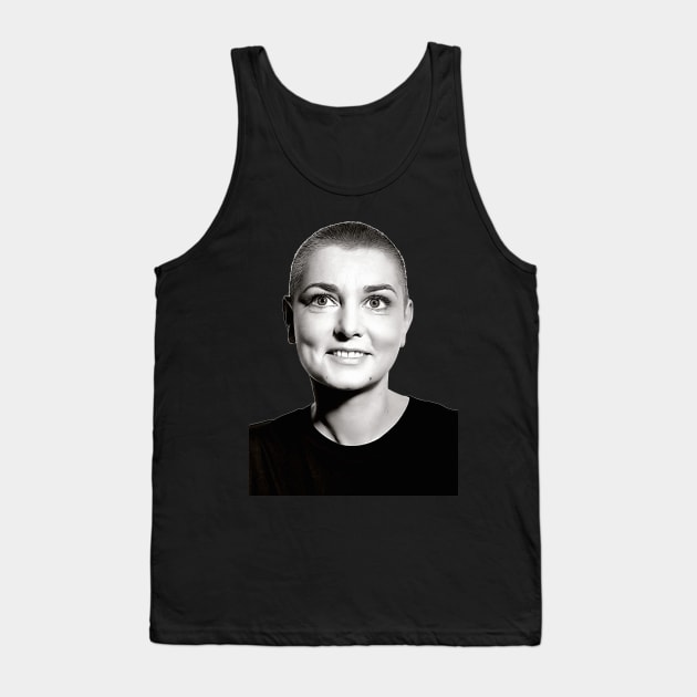 Sinéad O'Connor Retro Aesthetic Fan Gift Design Tank Top by feck!